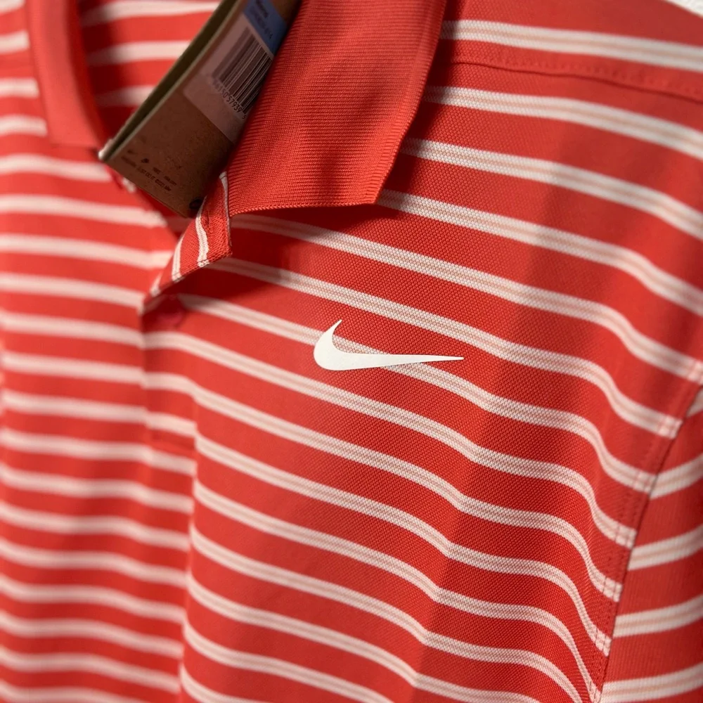 Nike Dri-Fit Golf Shirt NWT 🍊 - Picture 3 of 10